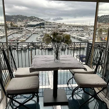 Cannes Vieux Port Splendide Vue